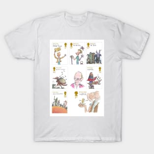 Roald Dahl Stamp collection Art T-Shirt